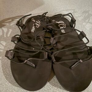 J. Crew Elegant Black Women's Sandals